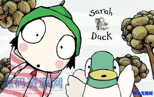 sarah and duck 莎拉和鸭子动画萨拉和乖乖鸭 共三季包含中文...