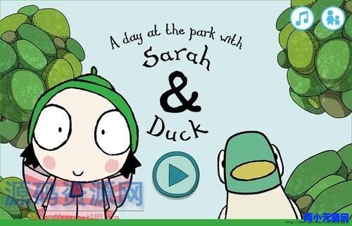 sarah and duck 莎拉和鸭子动画萨拉和乖乖鸭 共三季包含中文...