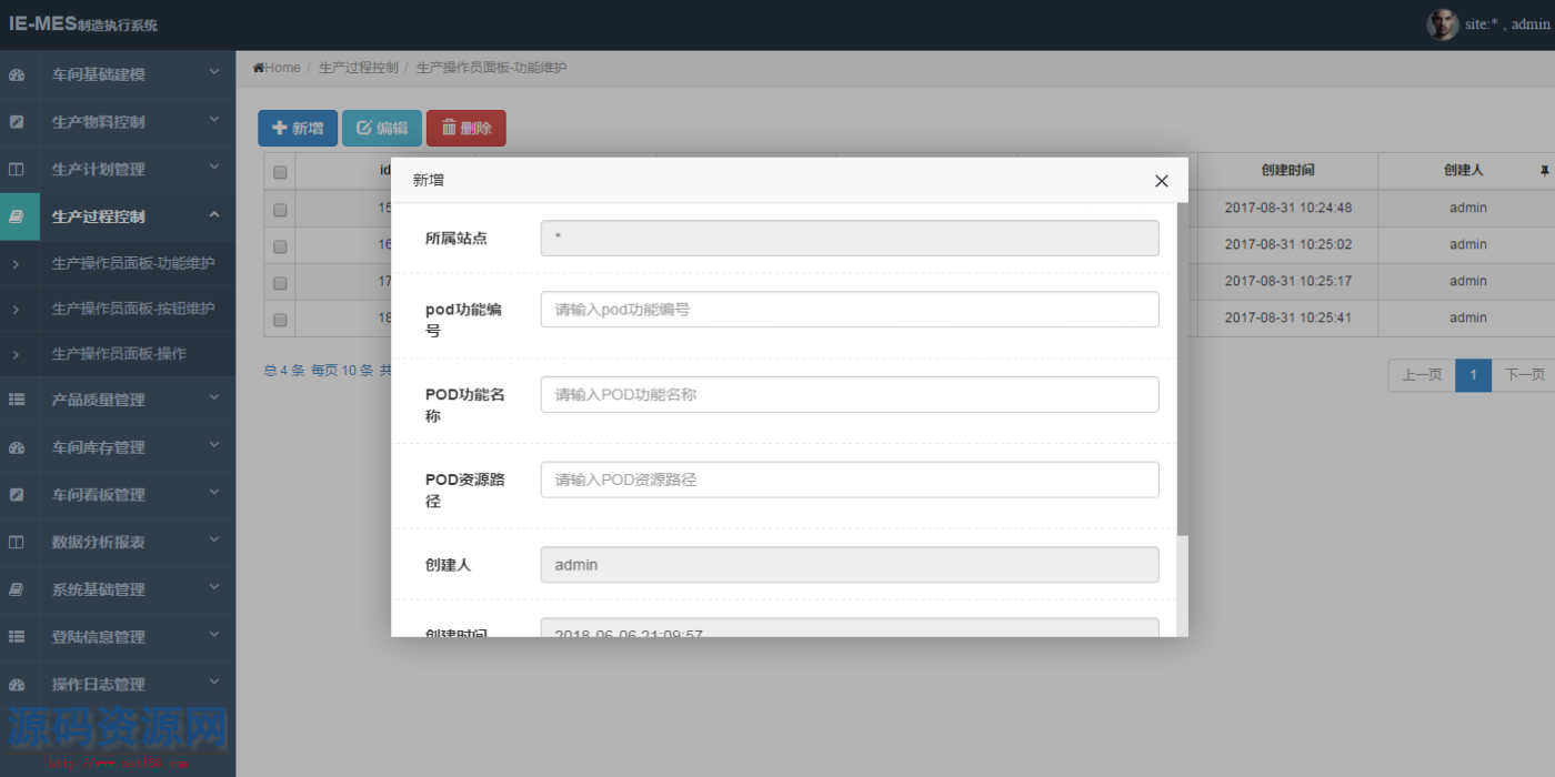 JAVA制造业MES生产管理系统源码 MES源码