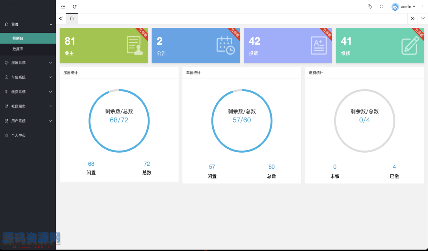 Springboot小区物业管理系统源码