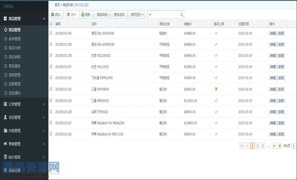 JAVAEE企业级B2C商城源码带文档