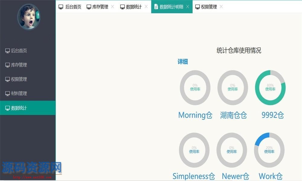 JAVA服装库存CMS后台管理系统源码
