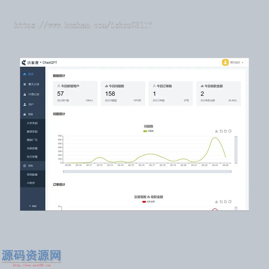 chatgpt3.5+GPT4.0+AI绘画小程序H5分销流量主AI人工智能对话问...