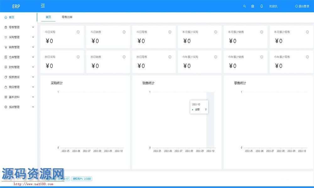 Java前后端分离开源ERP系统源码带文字搭建教程