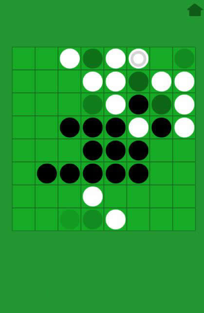 Html5益智黑白翻转棋网页游戏源码 即传即玩