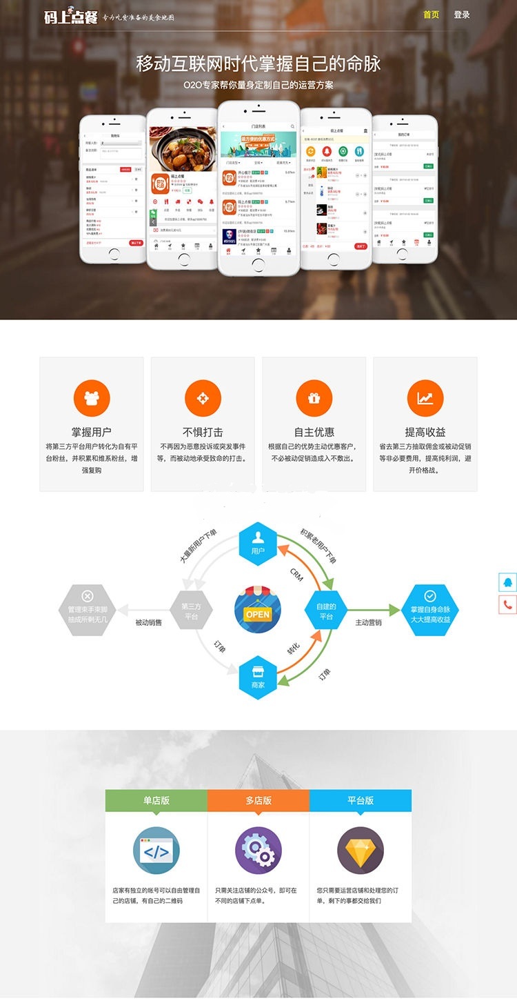 开源商用版码上点餐外卖餐饮小程序源码