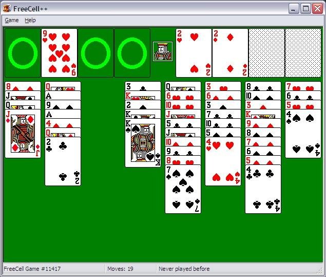 仿微软空当接龙游戏的替代品FreeCell++源码