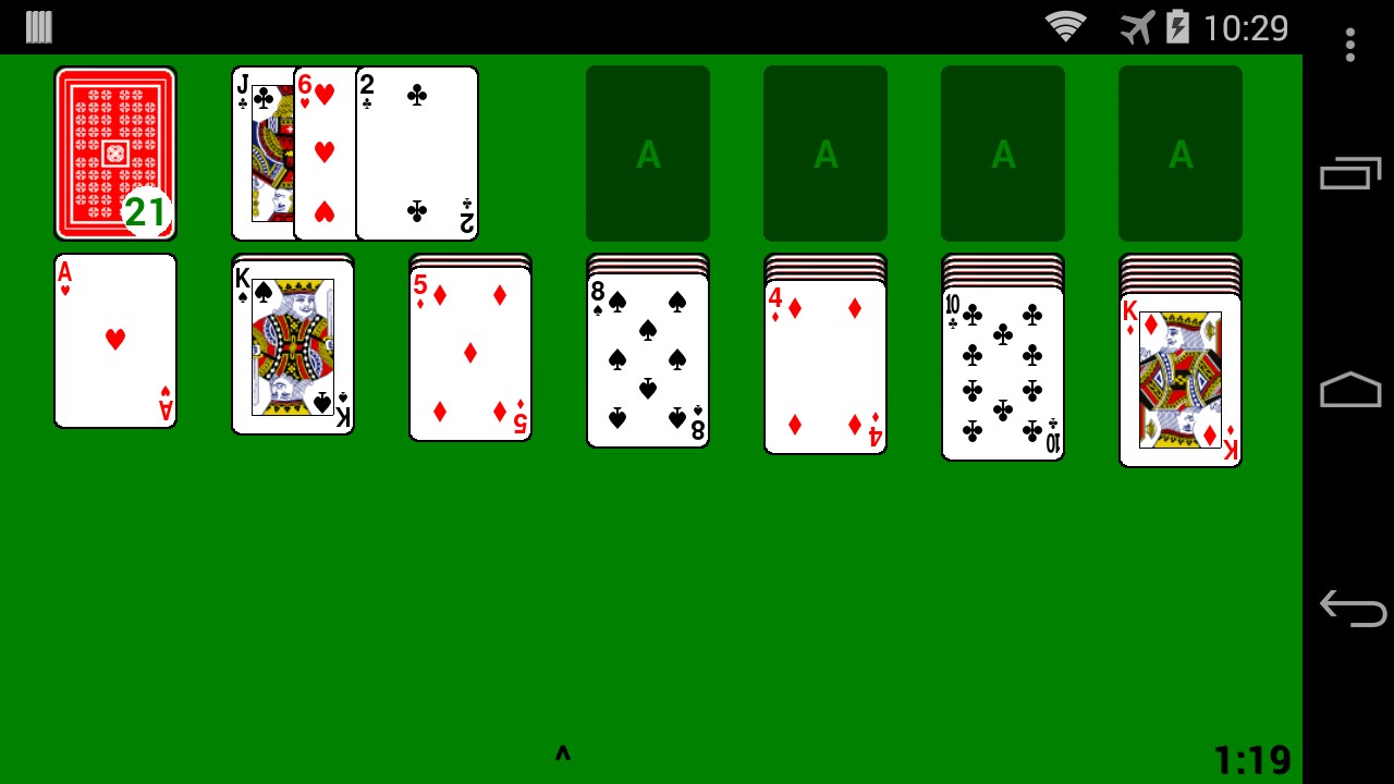 玩克朗代克（常规纸牌）、蜘蛛、空当接龙等游戏-Solitaire Card Games安卓版源码 ... ...