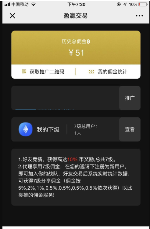 微盘微交易系统源码,微信登录,短信验证,七级代理分销