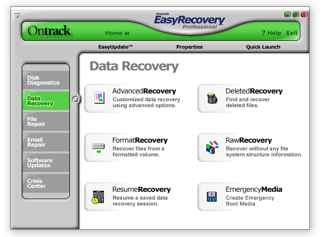 免费的EasyRecoveryProfessional数据恢复软件