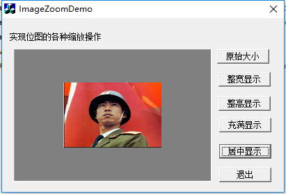 [文本输出与屏幕绘图]实现位图的各种缩放处理VC++源码