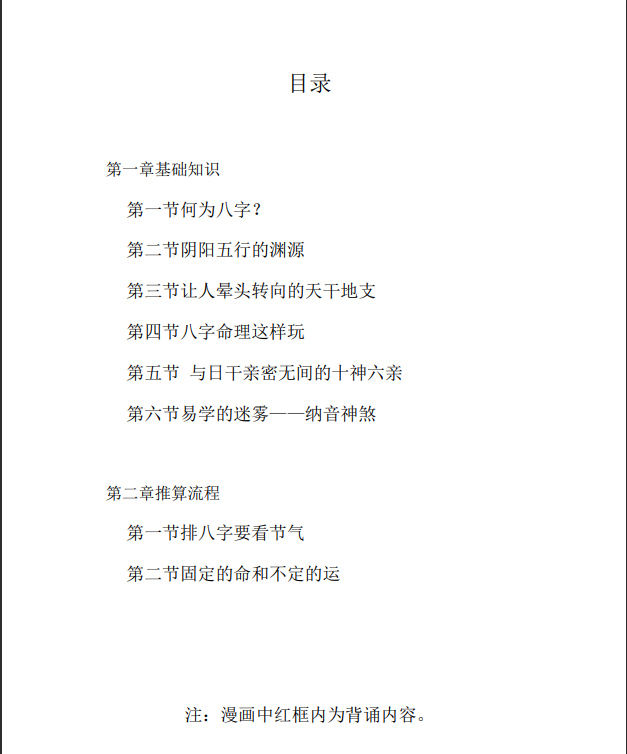 [风水学核心资料]四柱八字-八字命理（基础知识）PDF文档