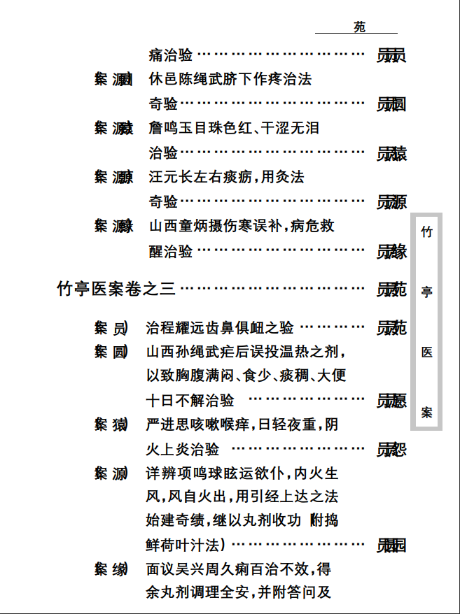 中医古籍珍稀抄本精选--竹亭医案（上册）PDF文档