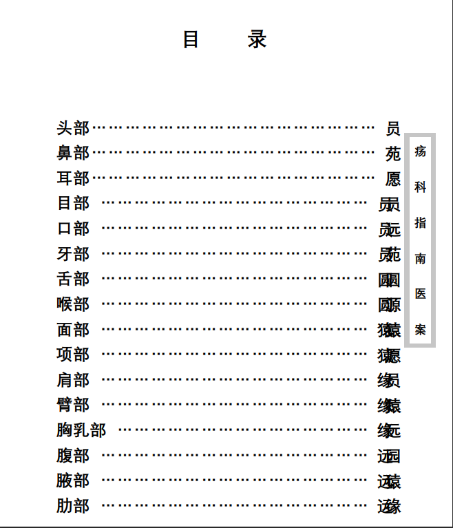 中医古籍珍稀抄本精选--疡科指南医案PDF文档