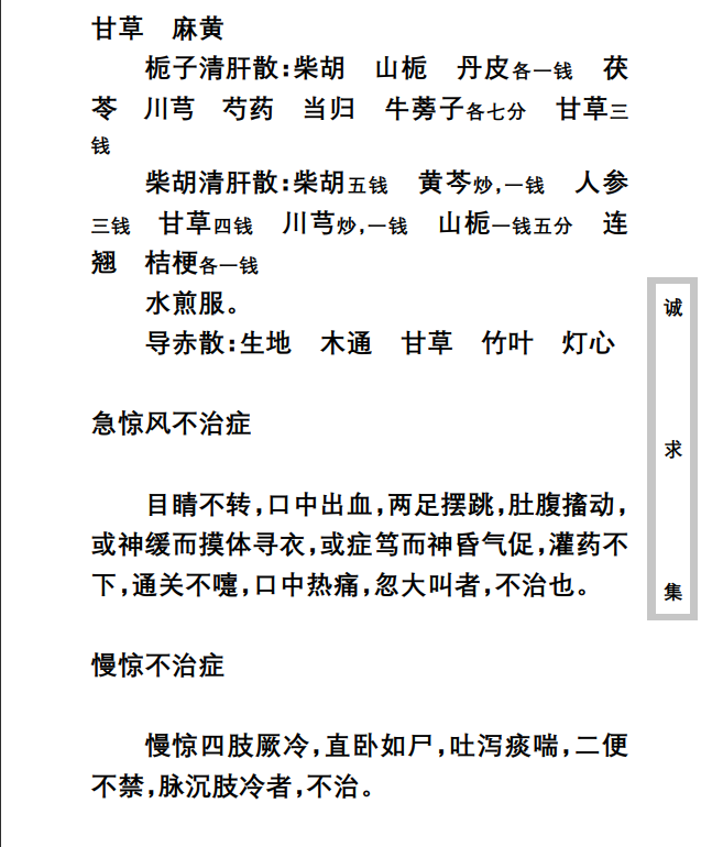 中医古籍珍稀抄本精选--诚求集PDF文档