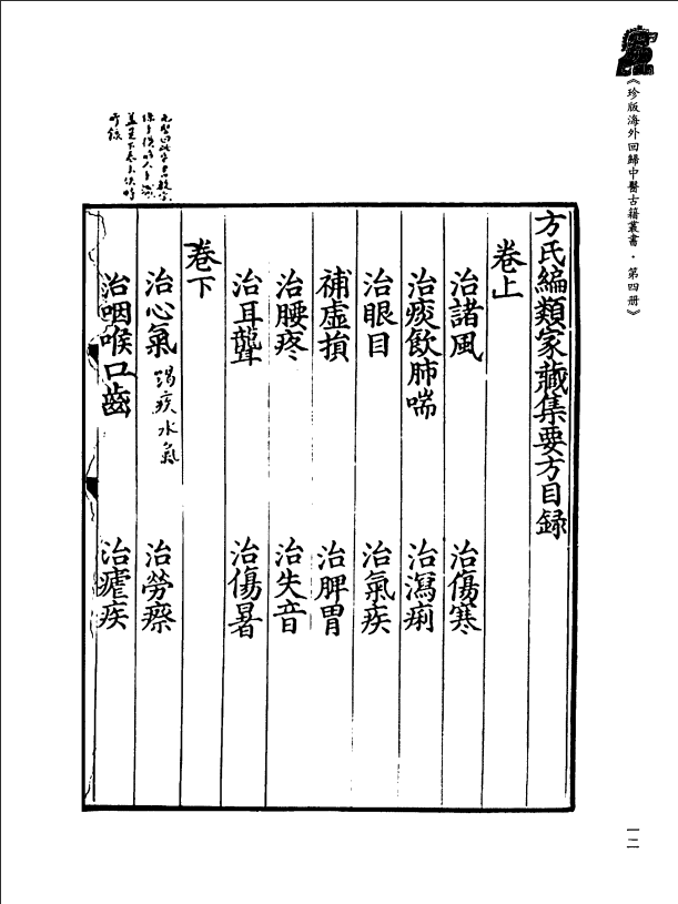 [中医古籍][珍版海外回归中医善本古籍丛书系列]珍版海外回归中医古籍丛书第4册PDF文档 ...