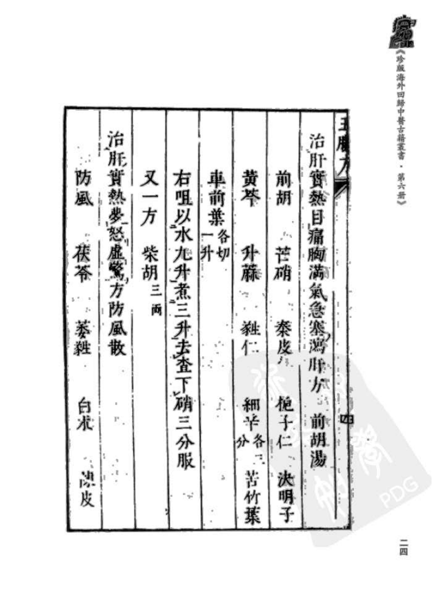 [中医古籍][珍版海外回归中医善本古籍丛书系列]珍版海外回归中医古籍丛书第6册PDF文档 ...