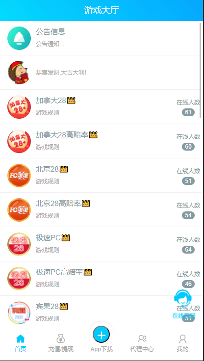 全网首发+旗舰28完美运营Java版高仿28圈+彩种丰富+机器人+眯牌