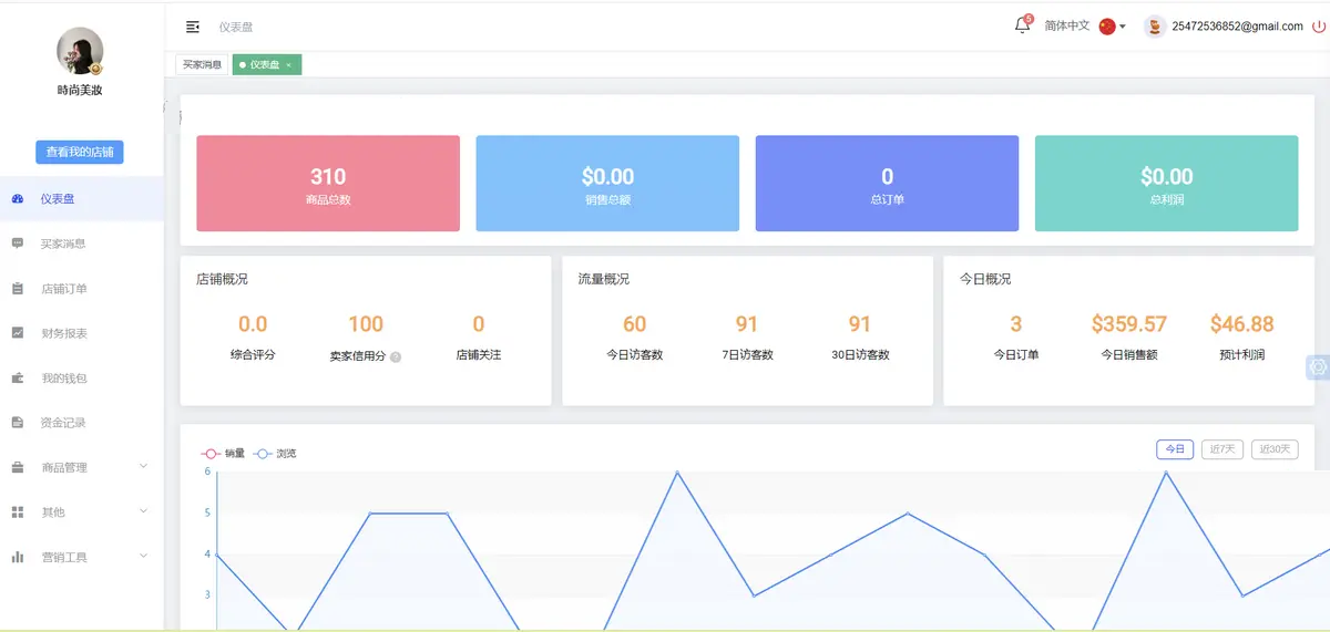2024运营版Java多语言跨境电商外贸商城TikToKshop内嵌商城商家入驻一键铺
