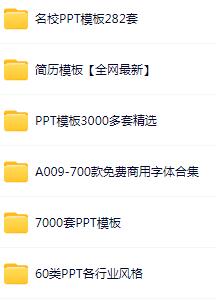 【淘宝付费PPT模板】10000+套