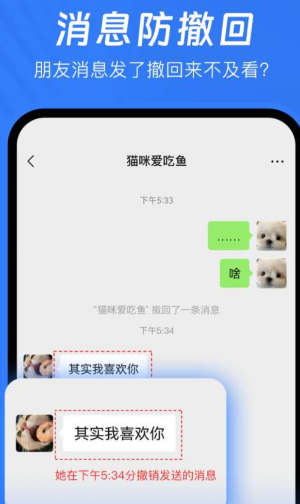 消息防撤回神器 解锁会员版
