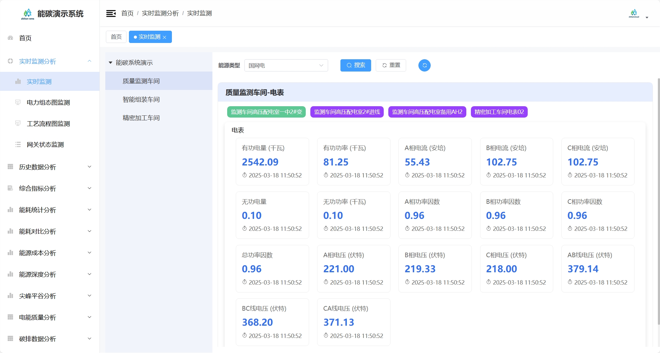 开源能源管理系统+能源管理系统源码+能源管理平台+EMS，助企业建立能源管理体系，代码完备功能齐全 ...