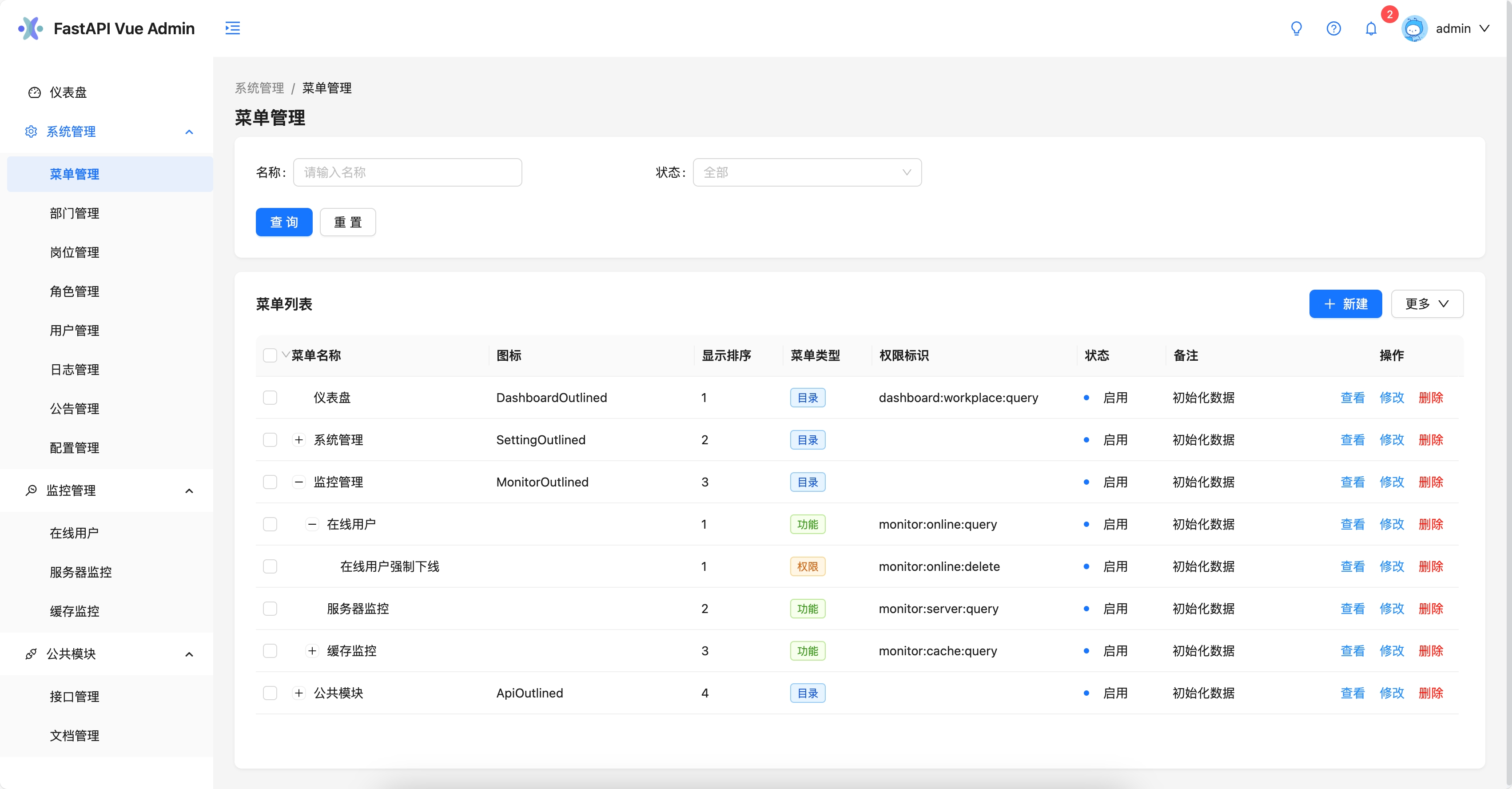 一套完全开源前后端分离的Web+小程序+H5应用快速开发框架
