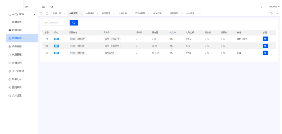 付费进群数据大屏开源二开版系统