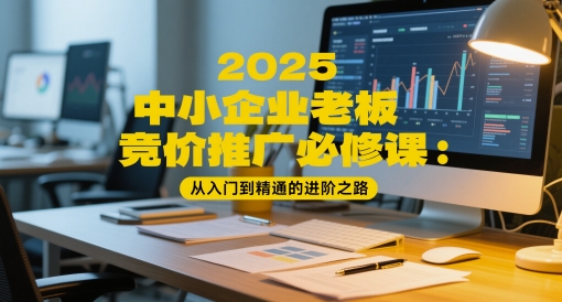 2025中小企业老板竞价推广从入门到精通