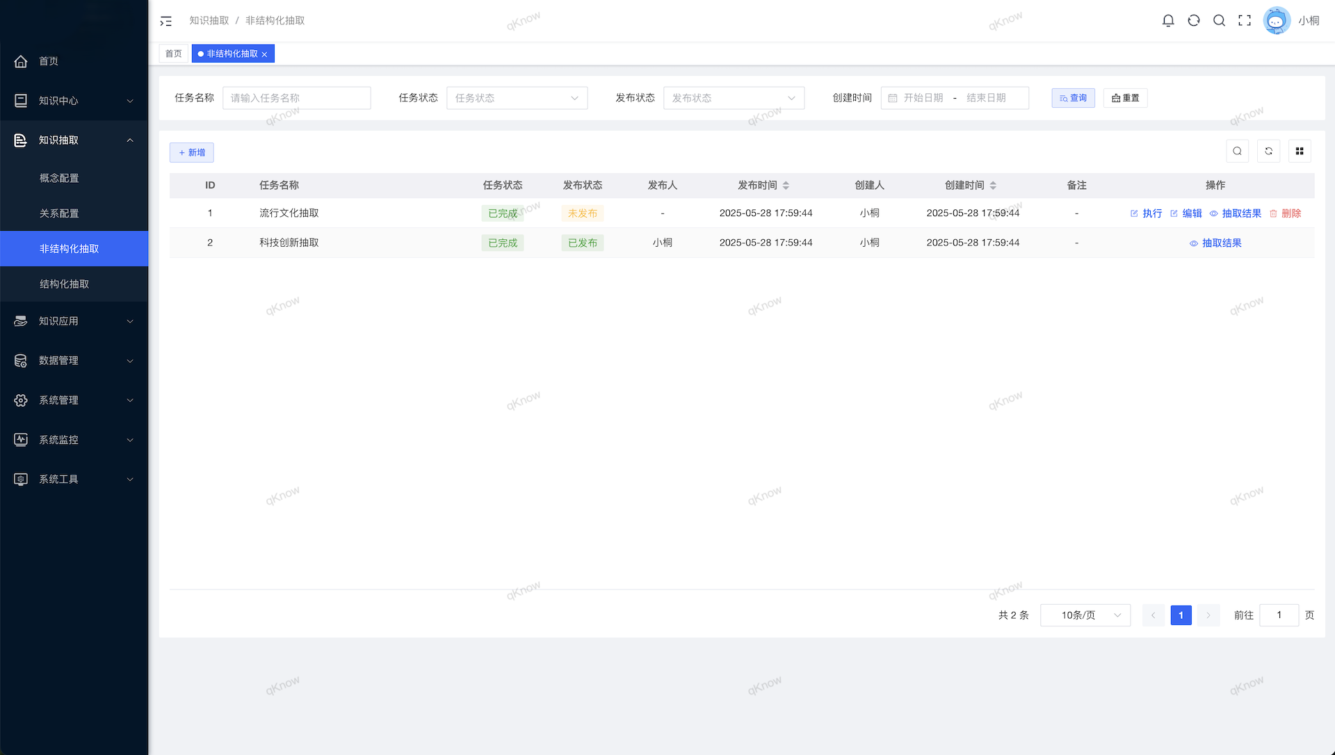 一个面向企业级应用的开源知识平台 助力企业快速构建可落地的知识图谱体系。 ... ...