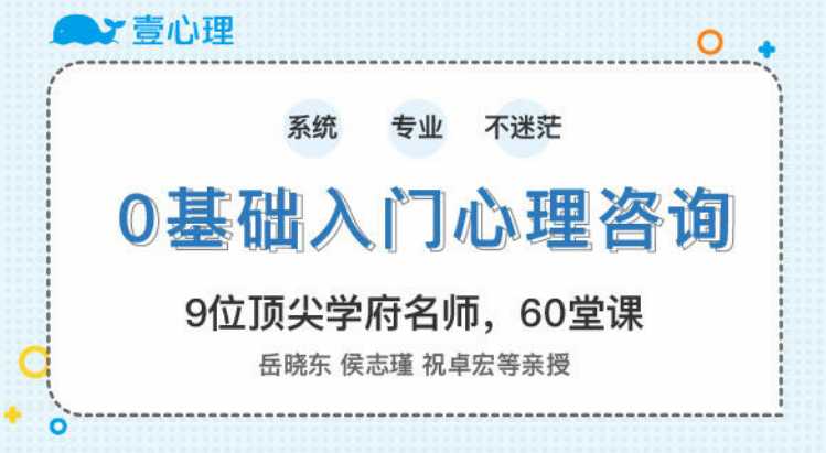 零基础入门心理咨询师 60堂启蒙课领你进入