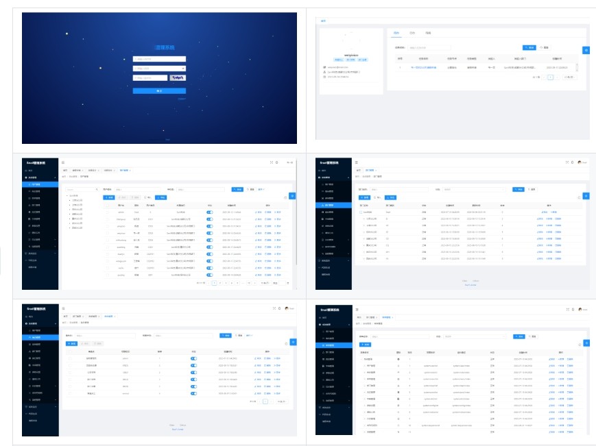 基于 Spring Boot/Spring Cloud & Alibaba 前后端分离的分布式微服务架构  一套全部开源的分布式微服务架构 ...