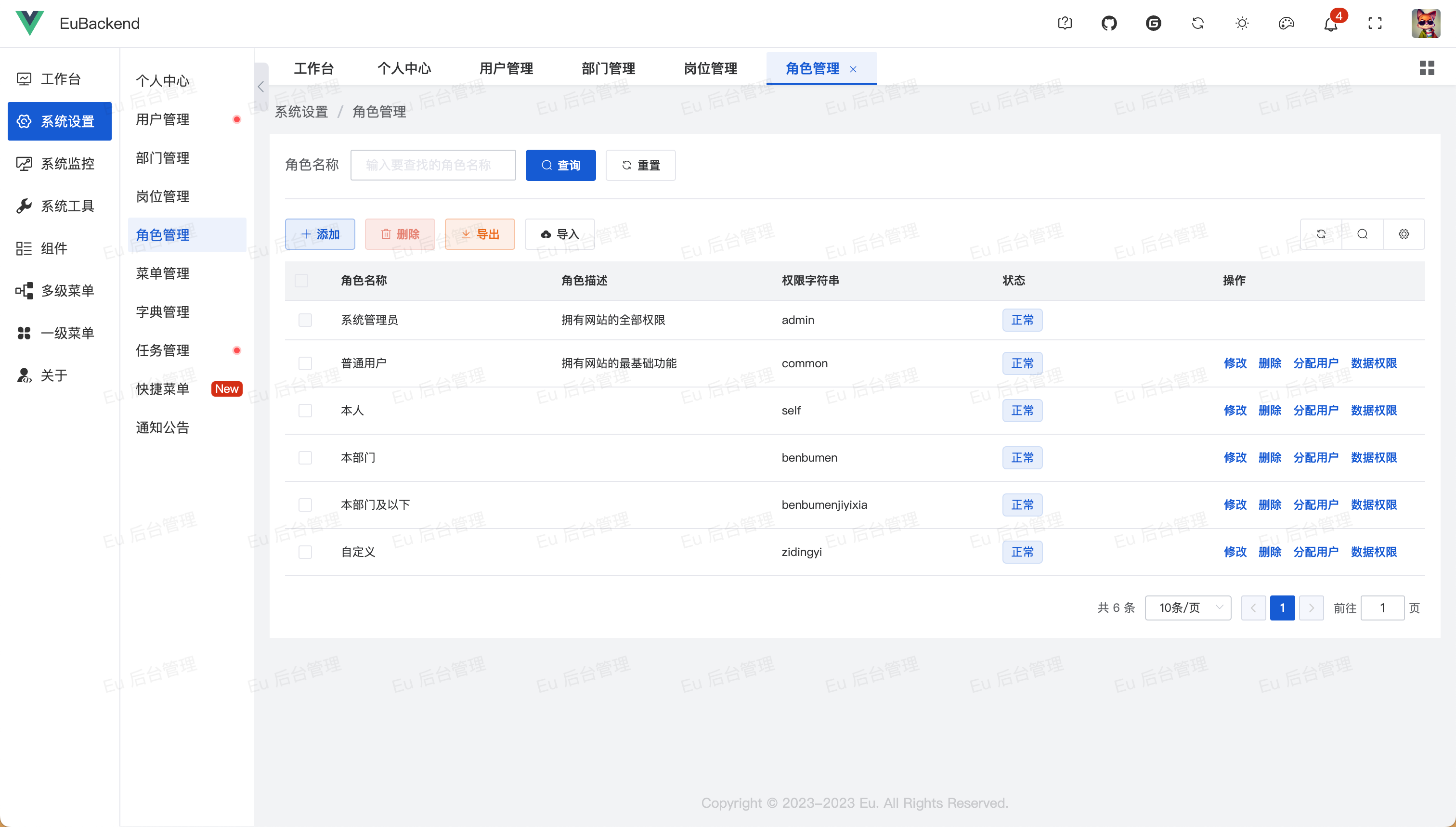 基于SpringBoot开发的轻量级快速开发平台 前后端分离 Java EE 企业级快速开发平台 ...
