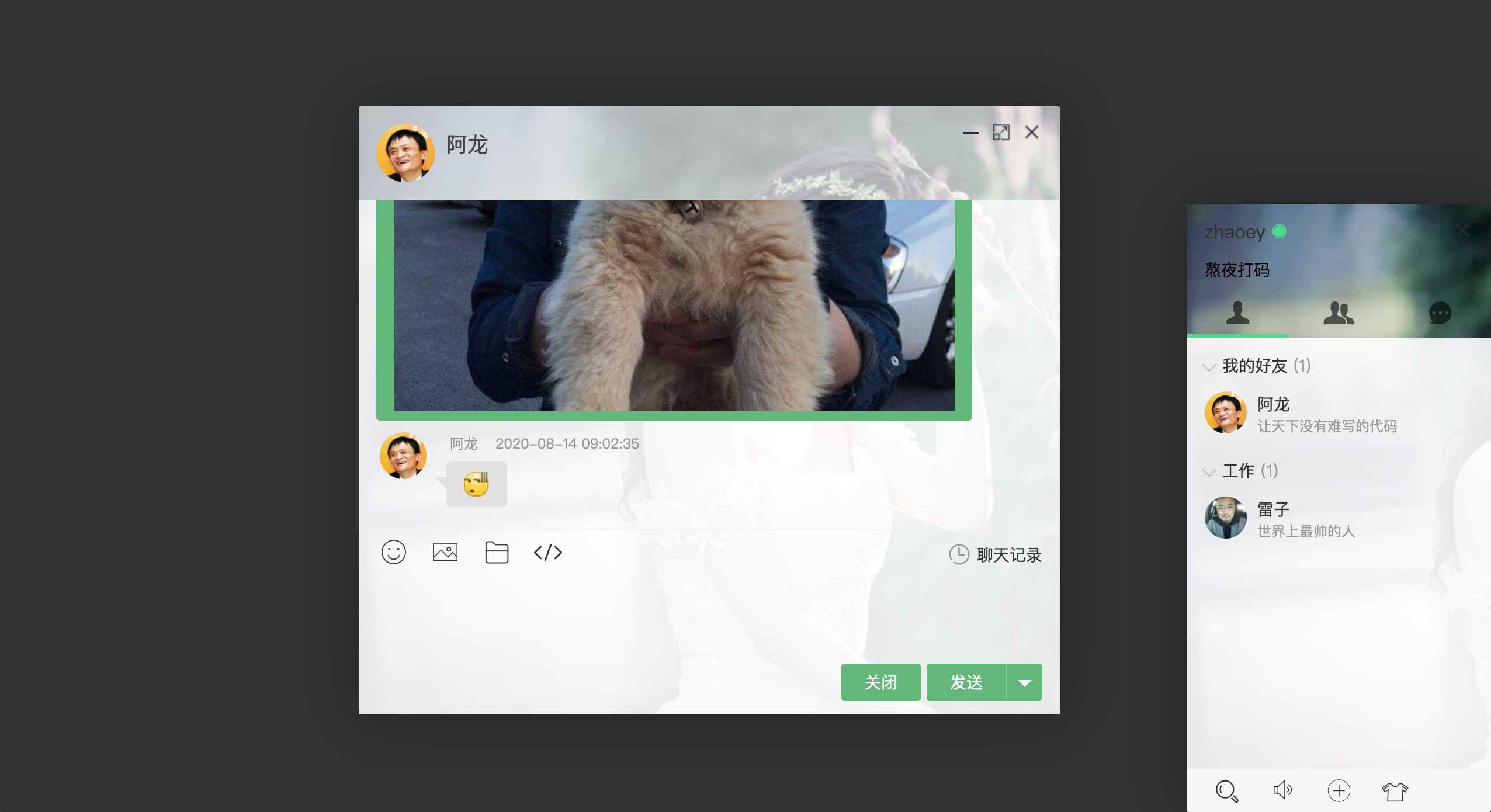 springboot+netty+layim 整套聊天解决方案 IM