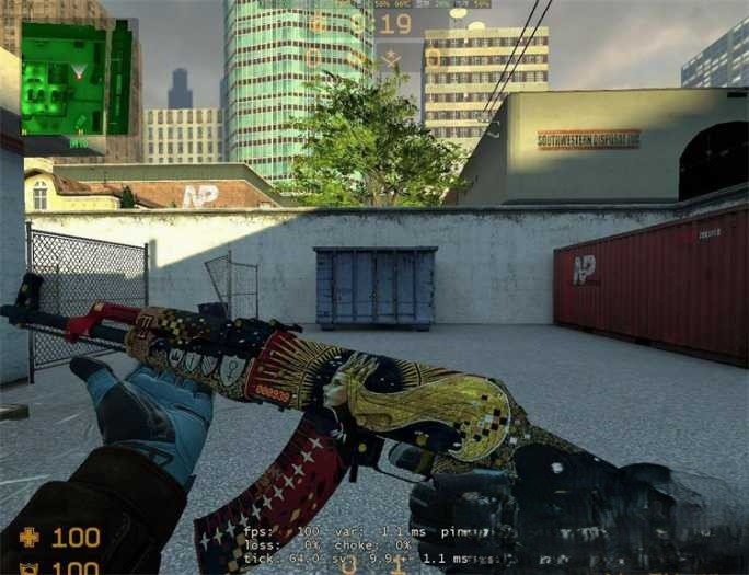 cs起源超高仿CSGO全武器全皮肤低配网游单机游戏