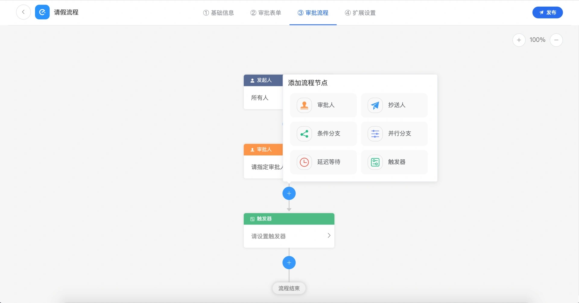 基于Nodejs + 百度Amis的分布式低代码平台，支持代码生成、工作流、可视化页面设计等功能  基于Node.js + A ...