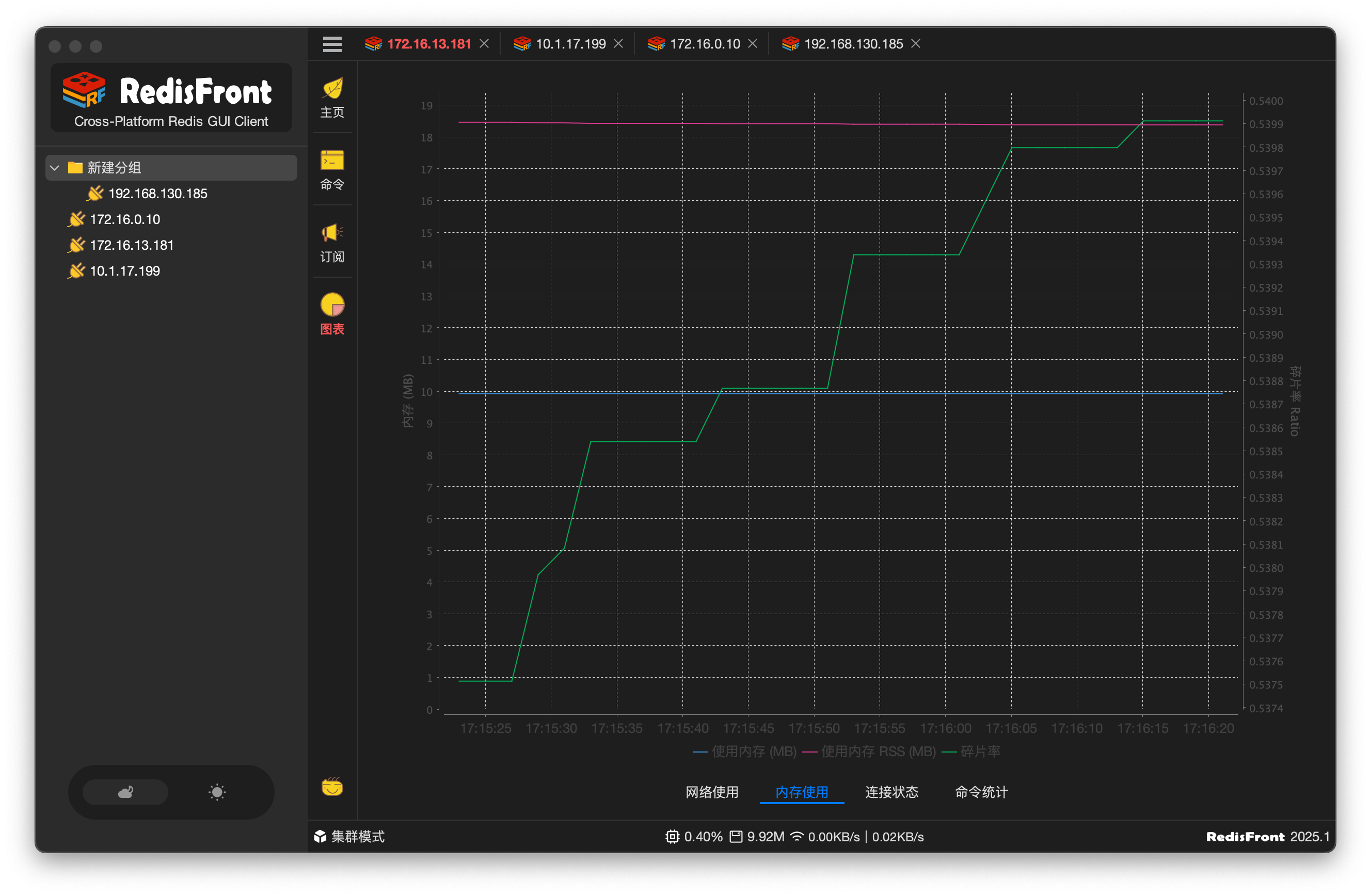 一款基于 Java Swing 开发的跨平台 Redis 客户端工具，兼容多种主流操作系统 ( 包括 Windows, macOS 和 Lin ...