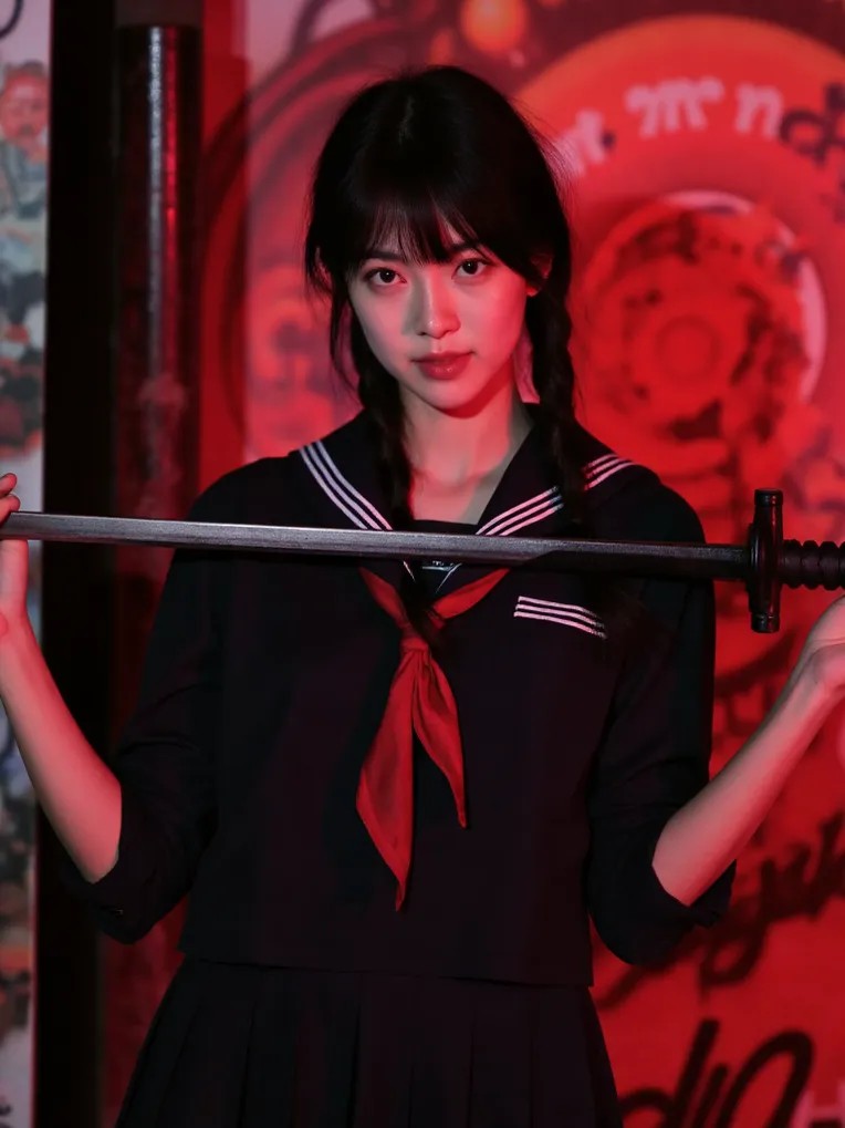 AI 绘画模型生成 MZ 日系美感人像 / 极致 cos 