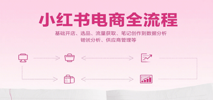 小红书电商全流程，基础开店、选品、流量获取、笔记创作到数据分析、供应商管理等 ...