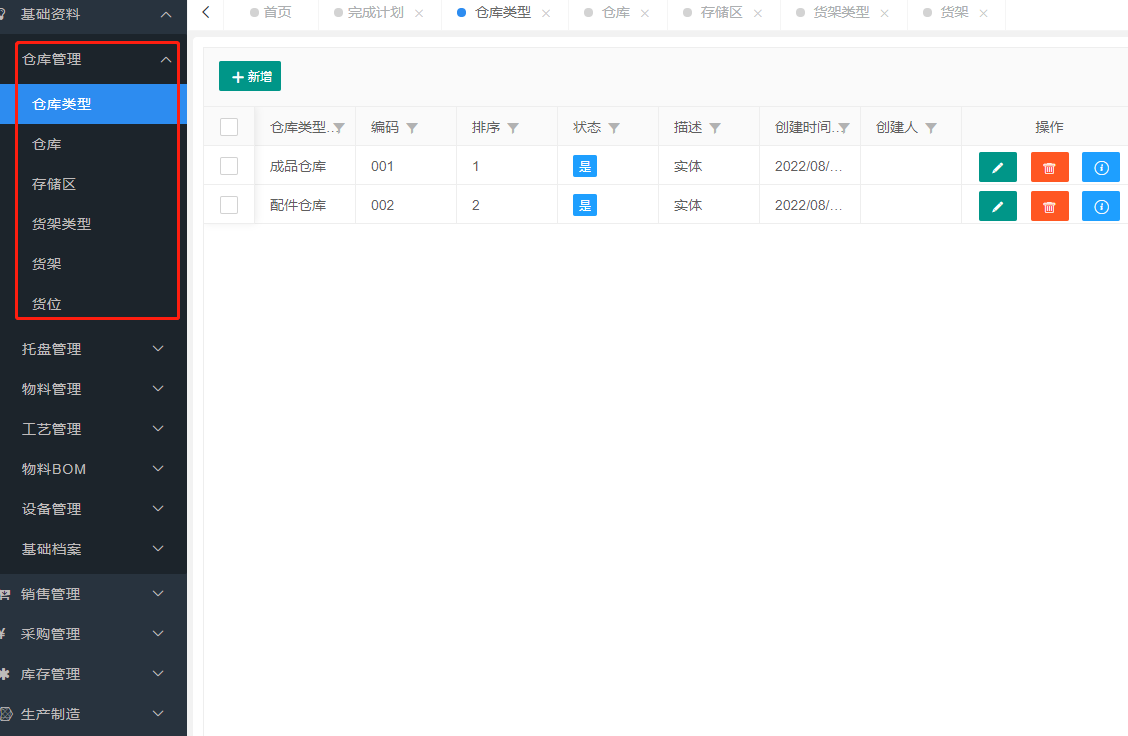 MES生产制造管理系统-免费-无限制 mes包括mes和wms内容，完成基本功能，适合二次开使用 ...