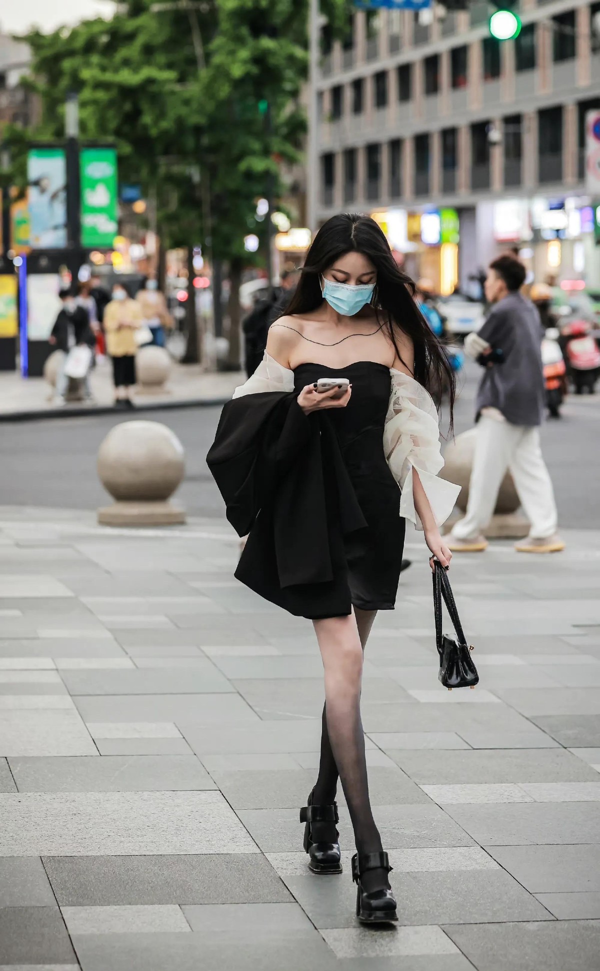 3000张街拍高清素材，美女照片，有你的理想型