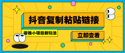 零撸小项目，只需复制广告链接即可轻松赚钱，20秒一条，轻松日收益几十几百元 ...
