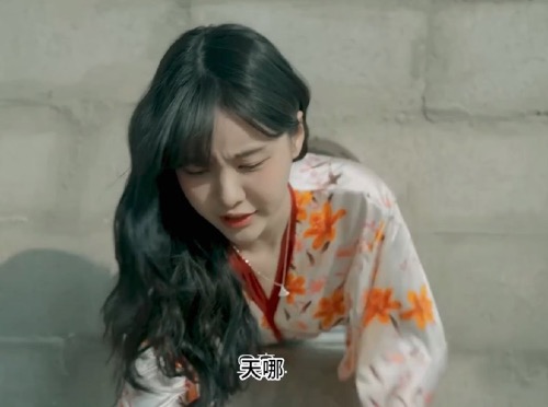韩国经典网剧被卡在墙里的女主播