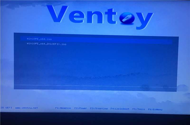 U盘启动制作Ventoy v1.1.07