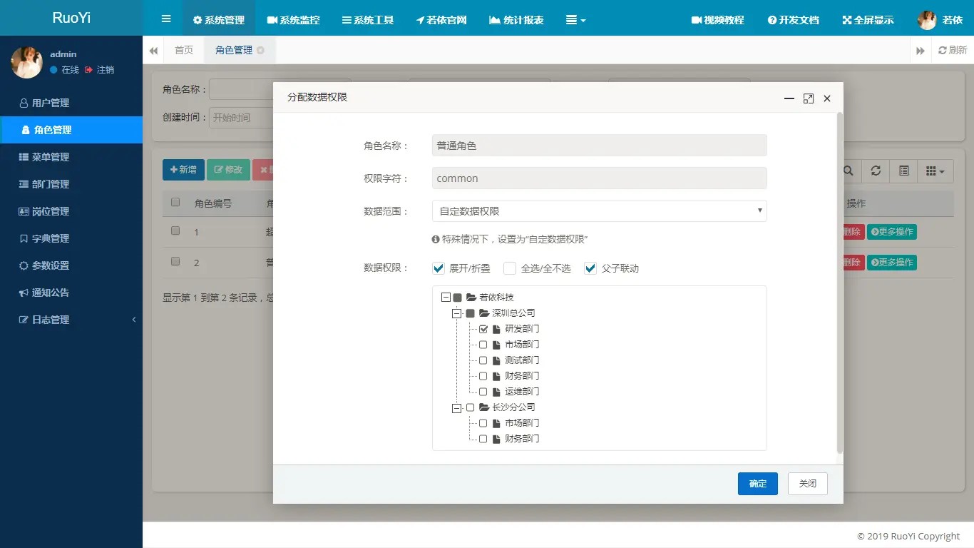 基于SpringBoot开发的轻量级Java快速开发框架 后台管理系统 易读易懂、界面简洁美观 ...