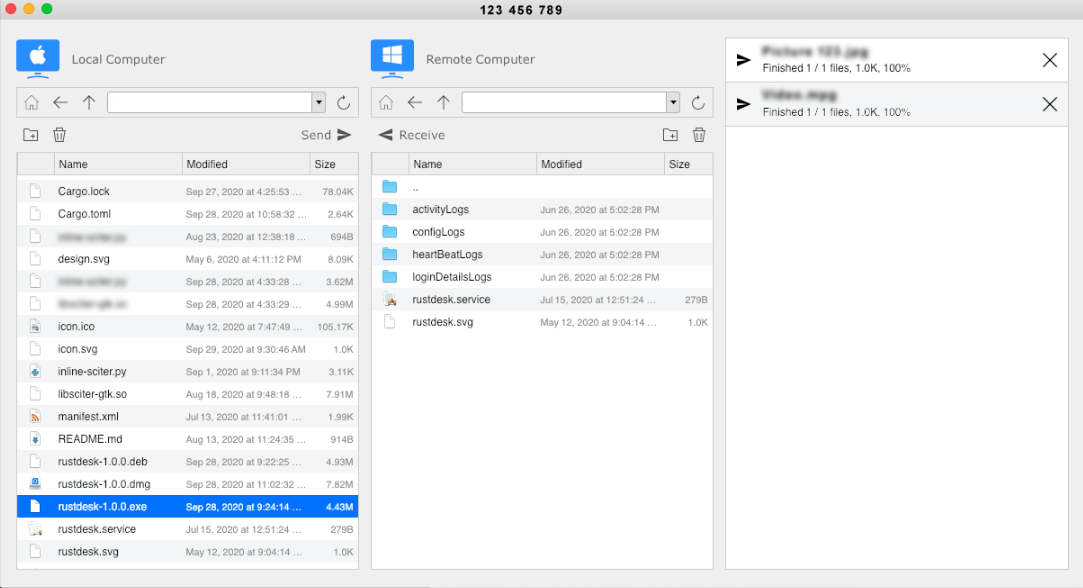 一个用 Rust 编写的开源远程桌面应用程序解决方案 开箱即用，无需配置  TeamViewer 的替代品 ...