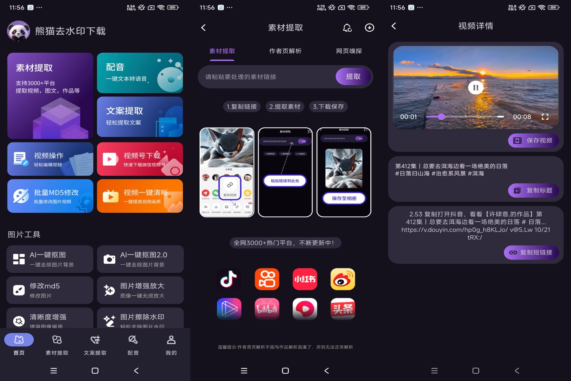 熊猫去水印下载（解锁VIP功能）