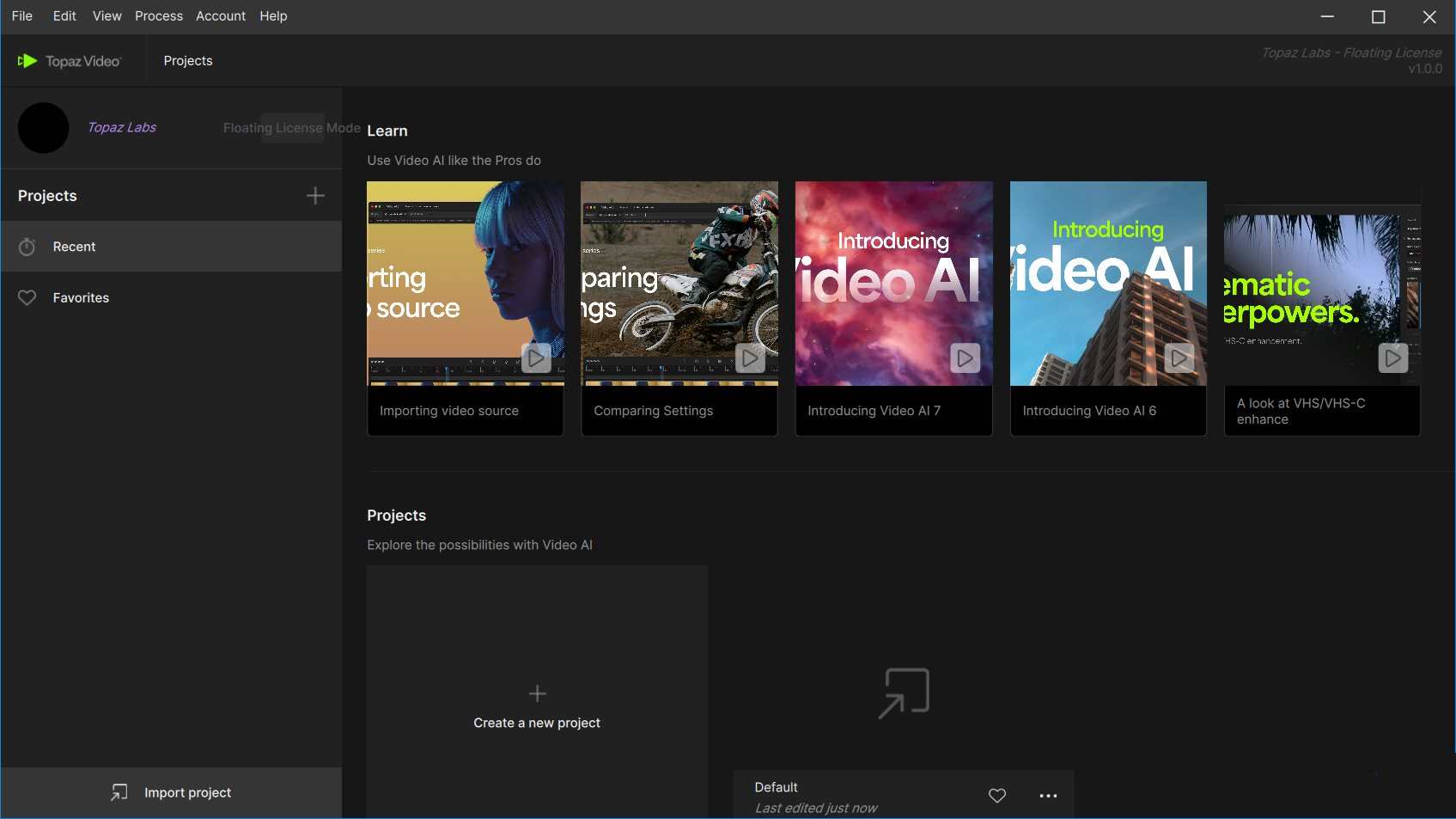Topaz Video(AI视频修复软件)V1.0.30破解版 Topaz Video(AI视频修复软件)V1.0.30破解版