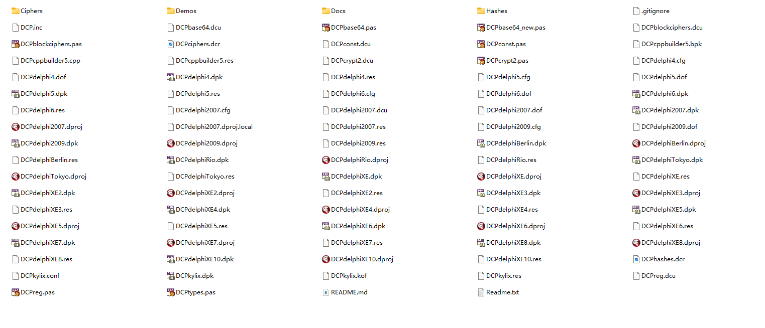第三方加密库 DCPcrypt v2