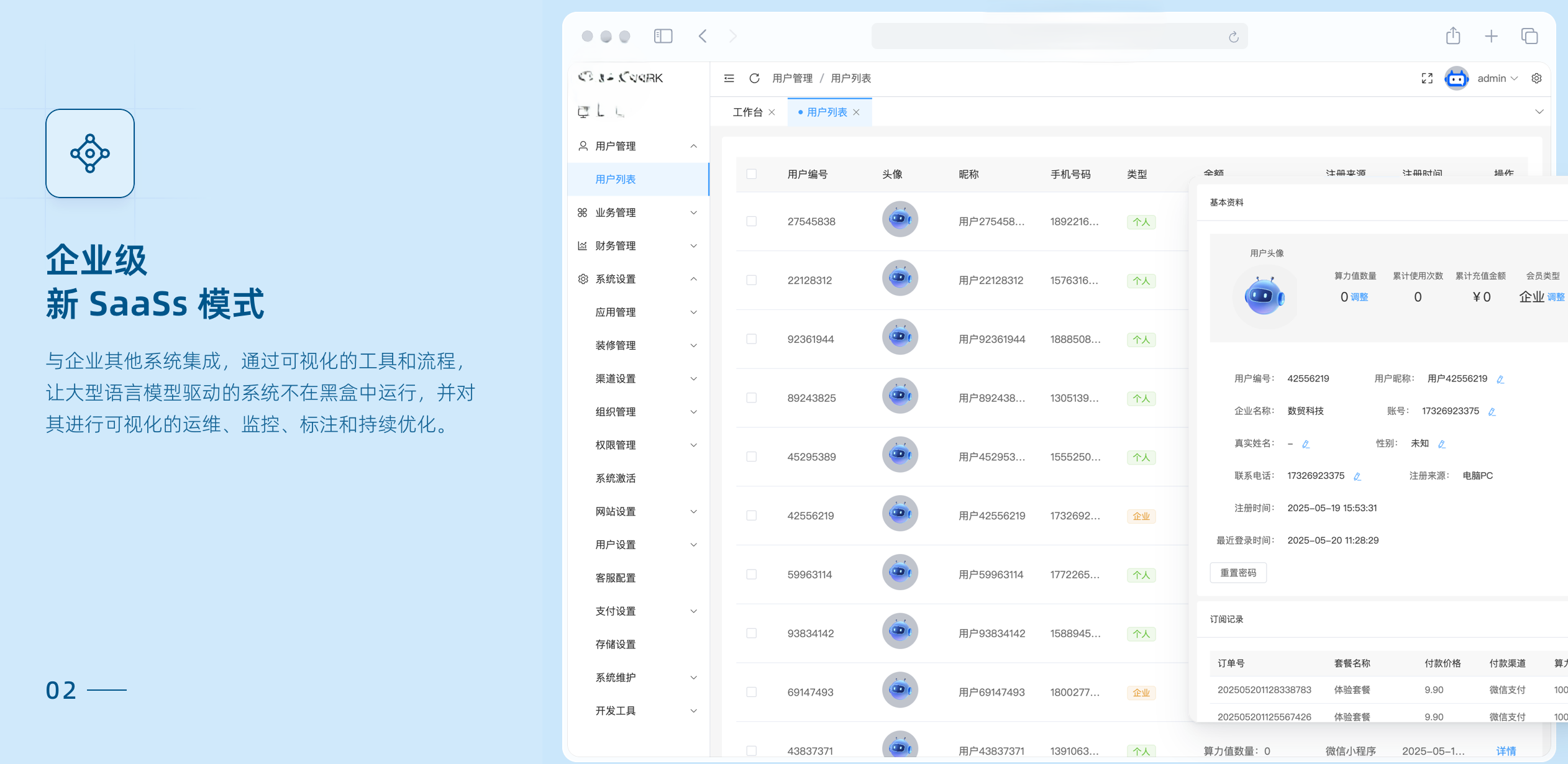 一款 AI 数字员工系统，让每个AI创业者，都有自己的AI品牌